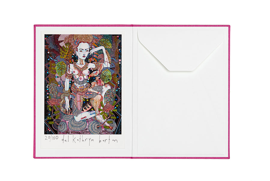 NGV Limited Edition - Del Kathryn Barton: The Highway is a Disco Limited Edition Art Book with Inkjet Print