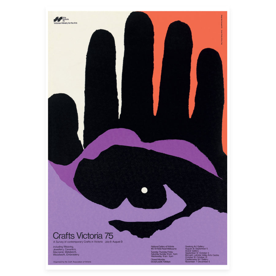 NGV Archival Poster – Crafts Victoria