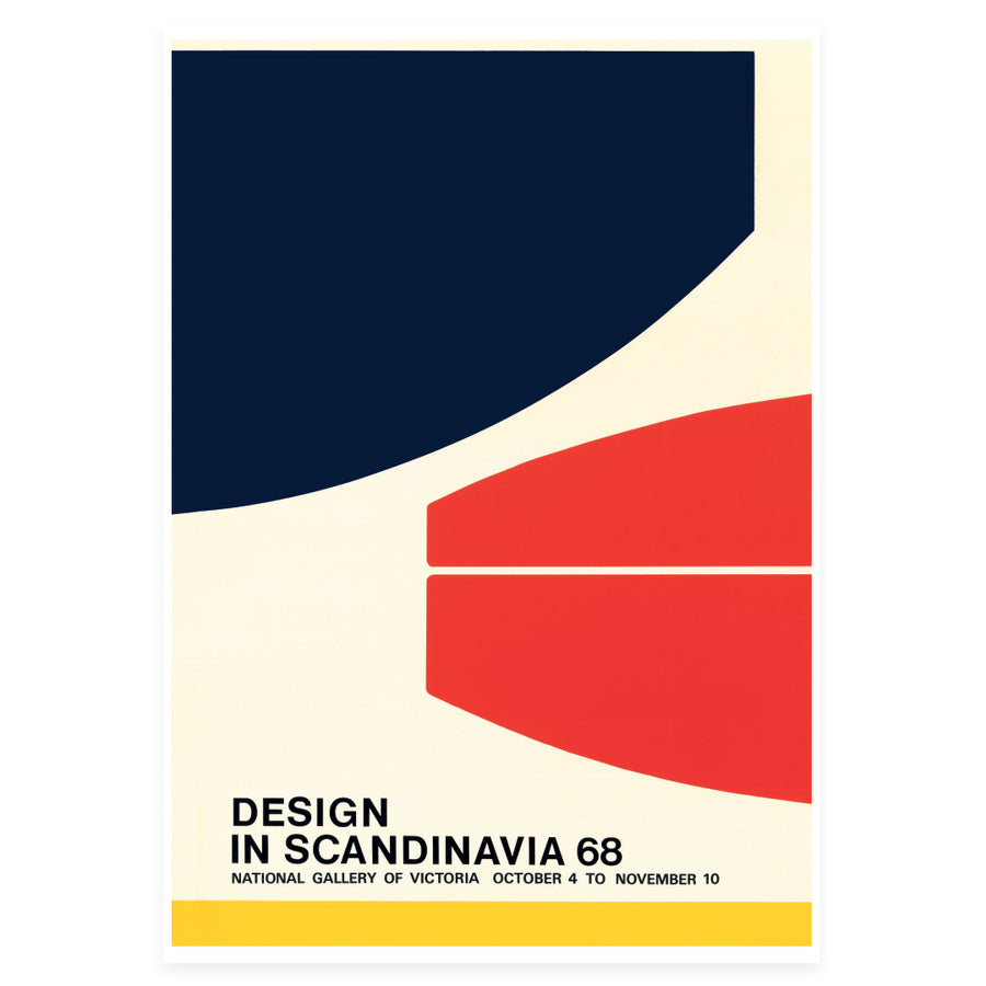 NGV Archival Poster – Design In Scandinavia