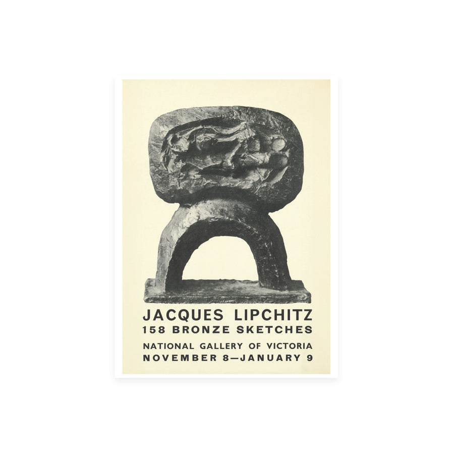 NGV Archival Poster – Jacques Lipchitz