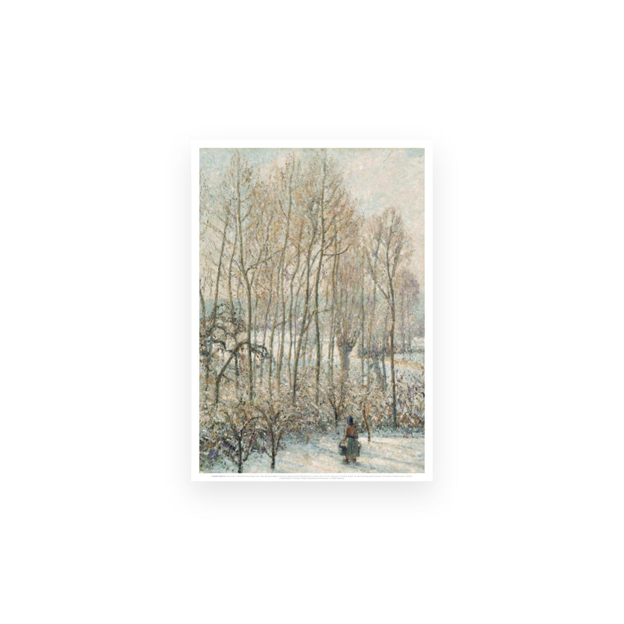 Poster – Camille Pissaro, Morning Sunlight on the Snow