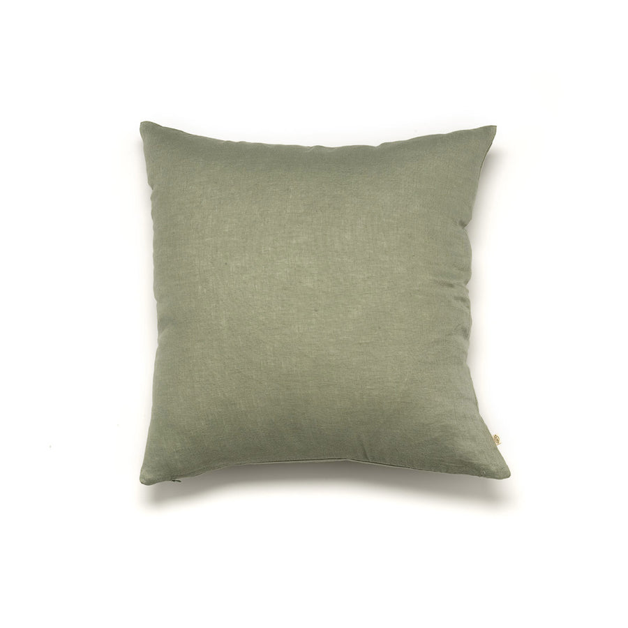 Washed Linen Cushion Cover - Mist