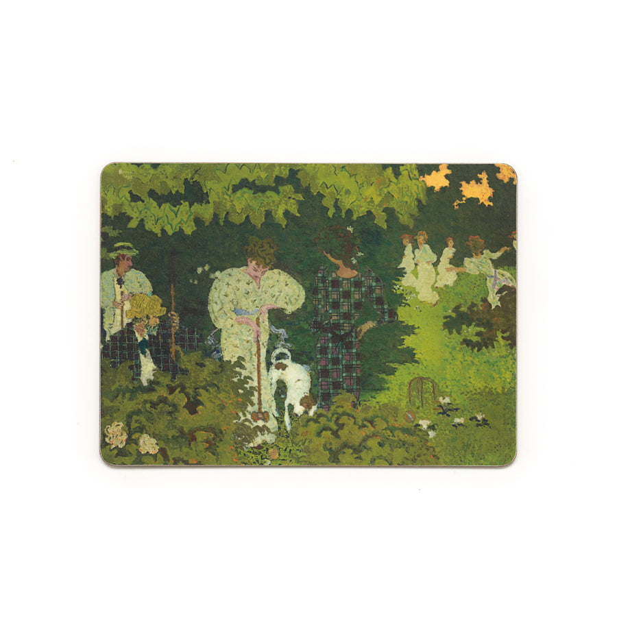 Placemat - Pierre Bonnard, Twilight, Or The Croquet Game