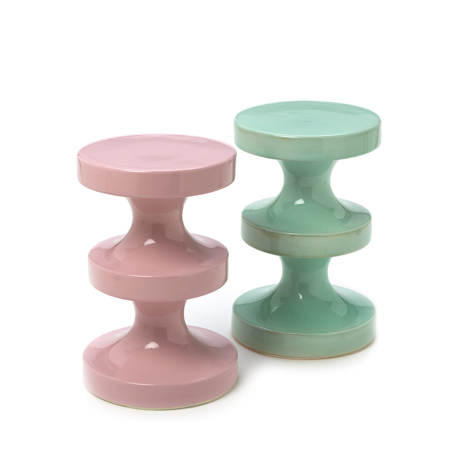 India Mahdavi - Baby Bishop Stool, Poudre