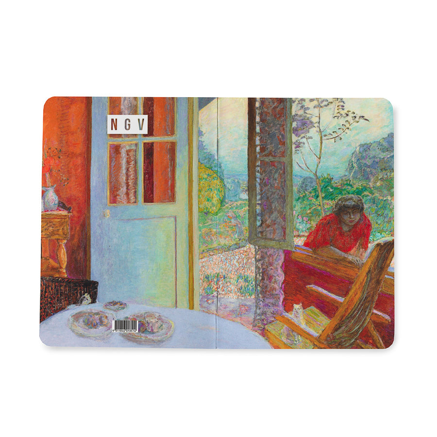 A6 Notebook - Pierre Bonnard, The Dining Room in the Country