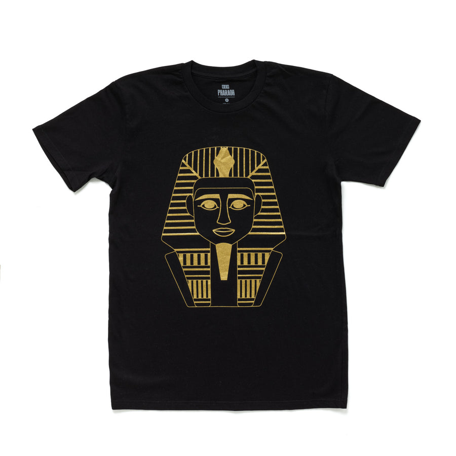 T-Shirt - Gold Pharaoh Head