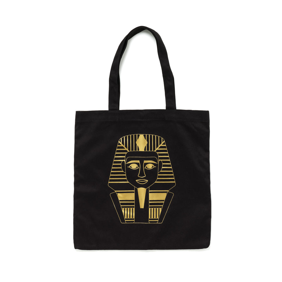 Tote Bag - Gold Pharaoh Head