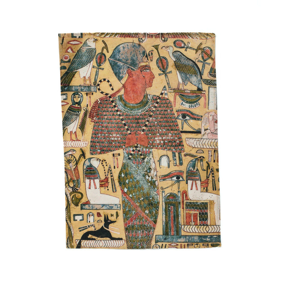 Tea Towel - Coffin Base Belonging to Temple Doorkeeper Ahmose (one figure detail)