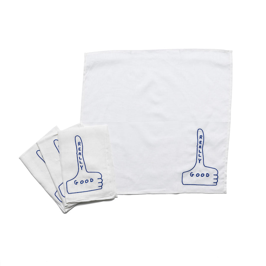 David Shrigley Napkins - Set of 4