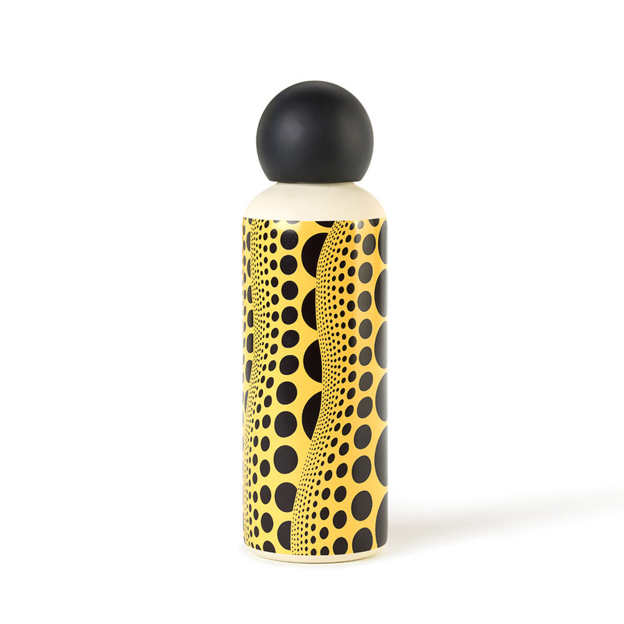 Large Water Bottle - Yayoi Kusama, Pumpkin