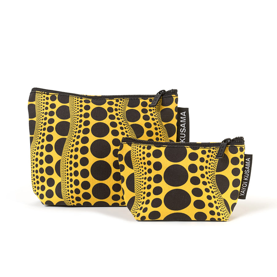 Pouches – Yayoi Kusama, Yellow Pumpkin