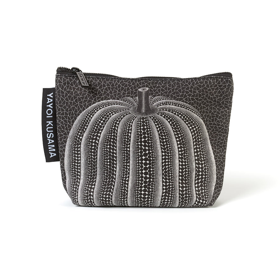 Pouches – Yayoi Kusama, Black Pumpkin