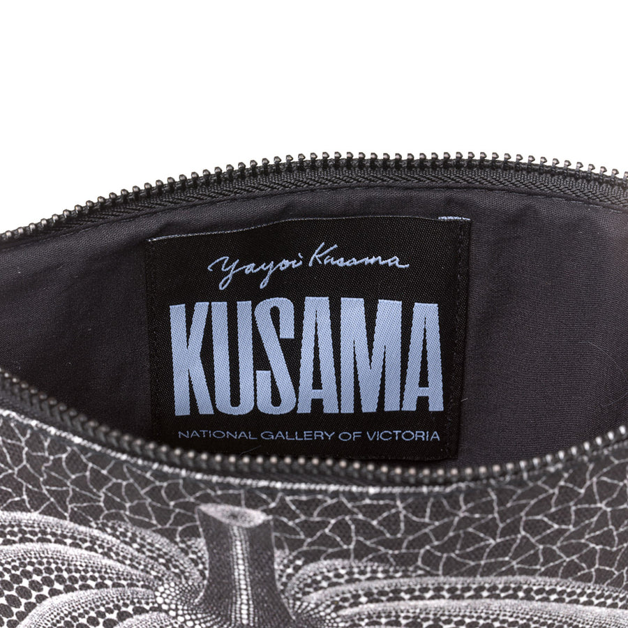 Pouches – Yayoi Kusama, Black Pumpkin