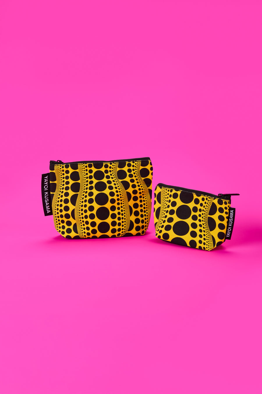 Pouches – Yayoi Kusama, Yellow Pumpkin