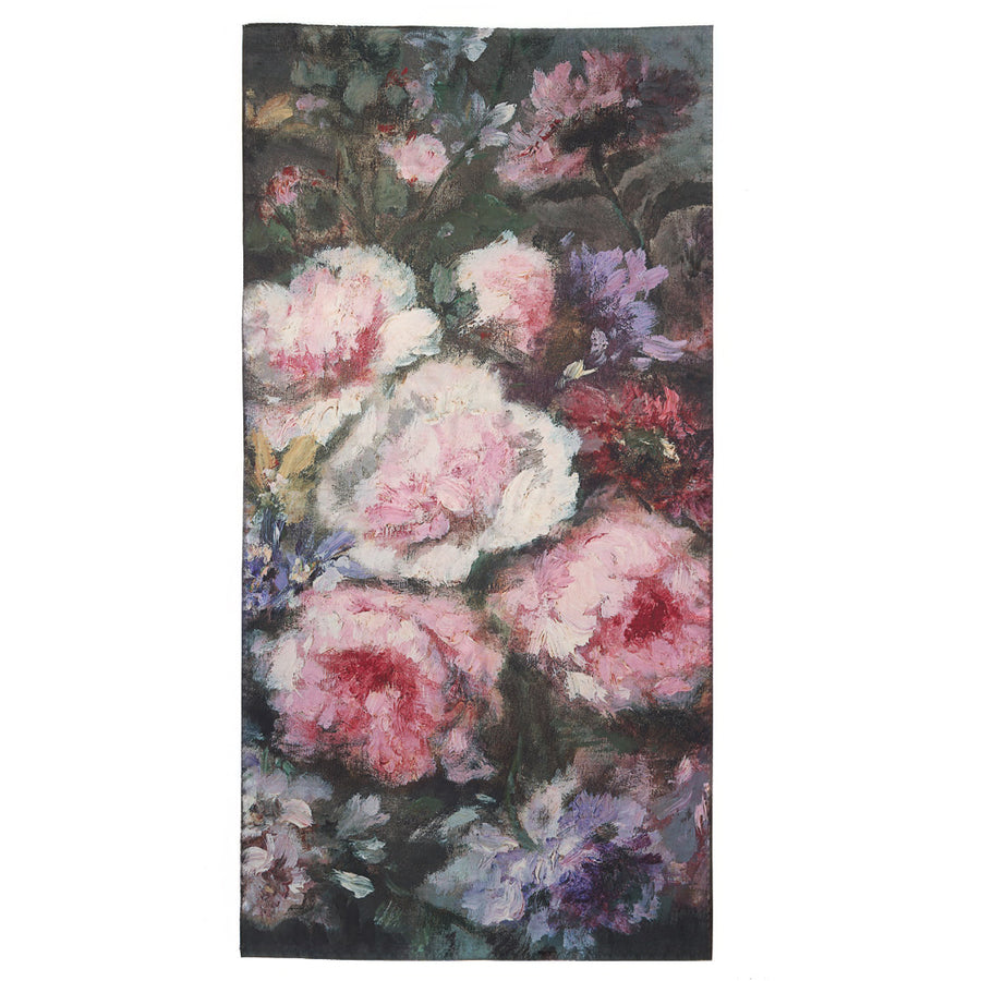 Silk Scarf – Narcisse Virgile Diaz de la Peña, Flowers