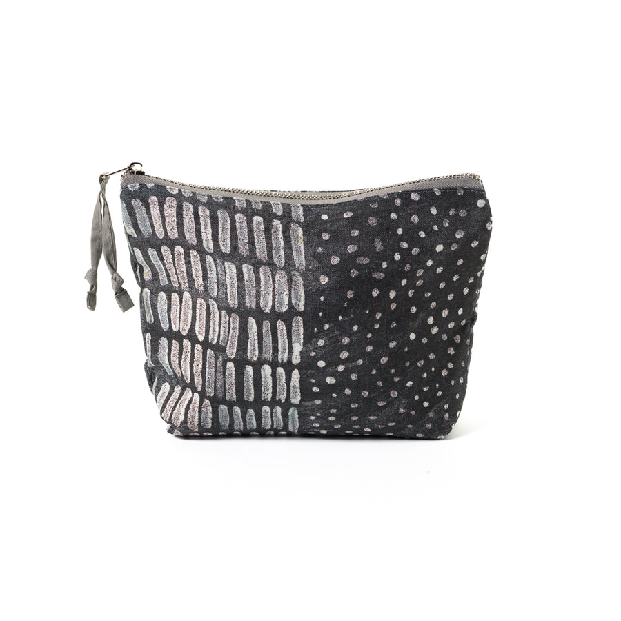 Large Pouch – Lena Nyadbi, Starry Night in Jimbirla Country