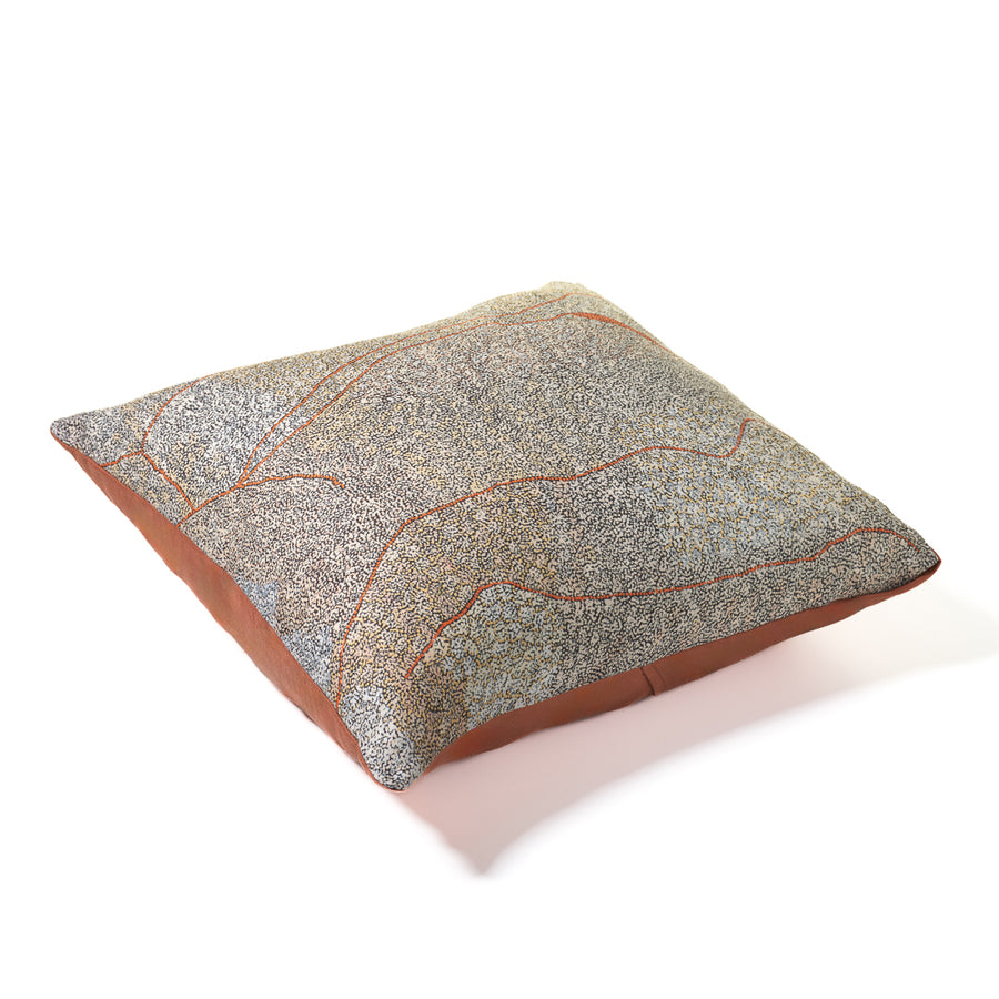 Cushion Cover – Rene Sundown, Ngura Tali - Sand Dune Country