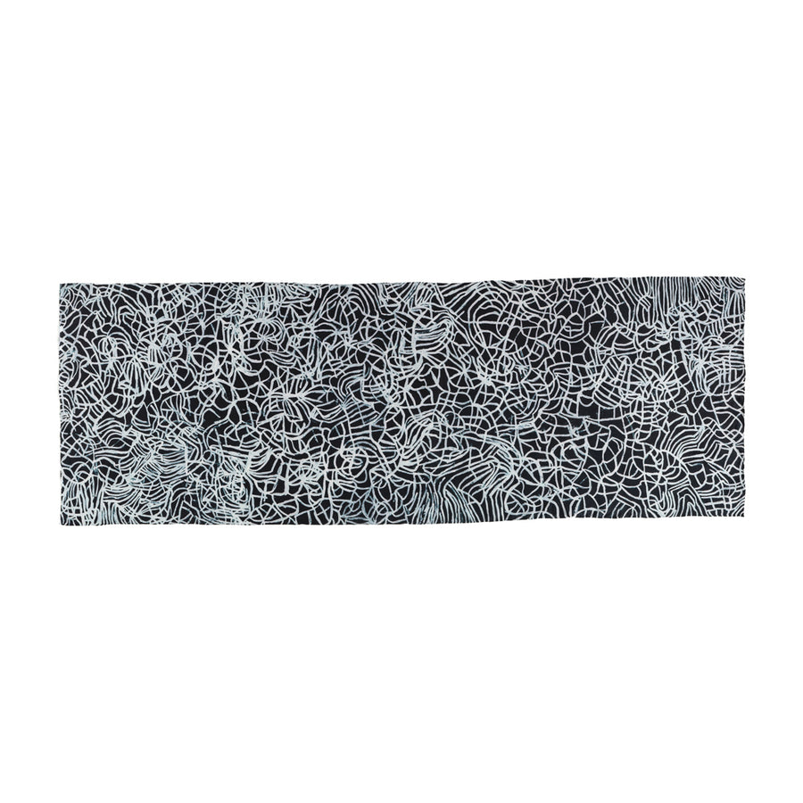 Silk Scarf – Emily Kam Kngwarray, Anwerlarr anganenty (Big yam Dreaming)