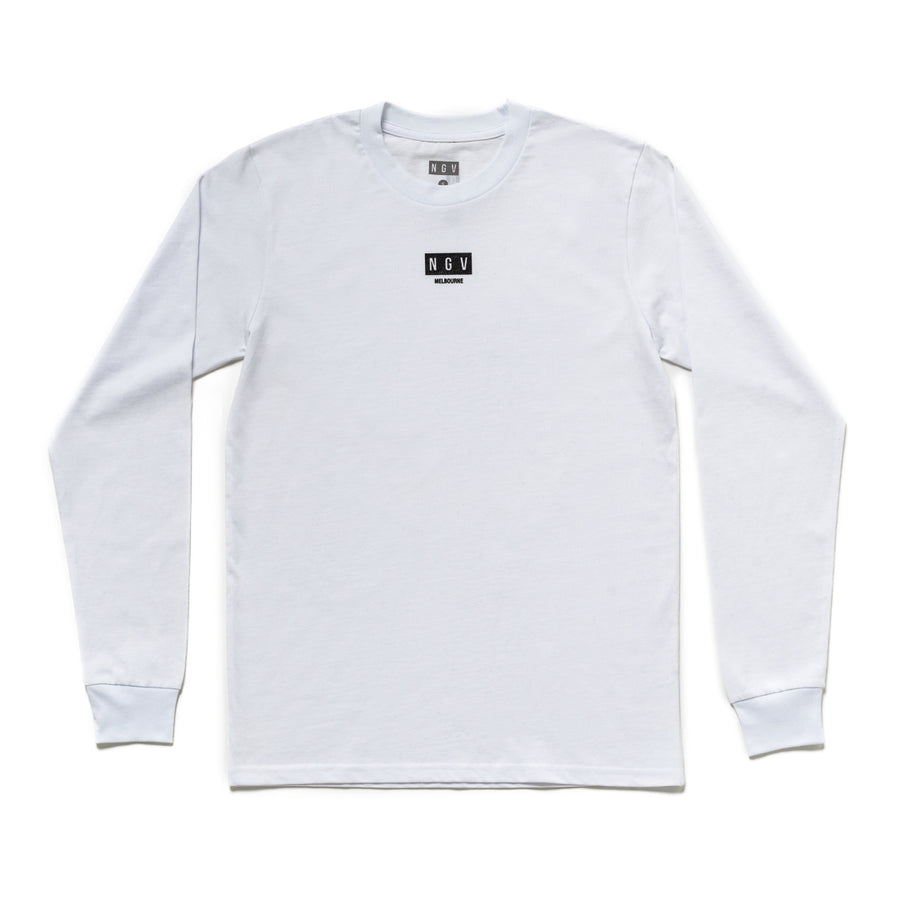 NGV Long Sleeve T-shirt – White