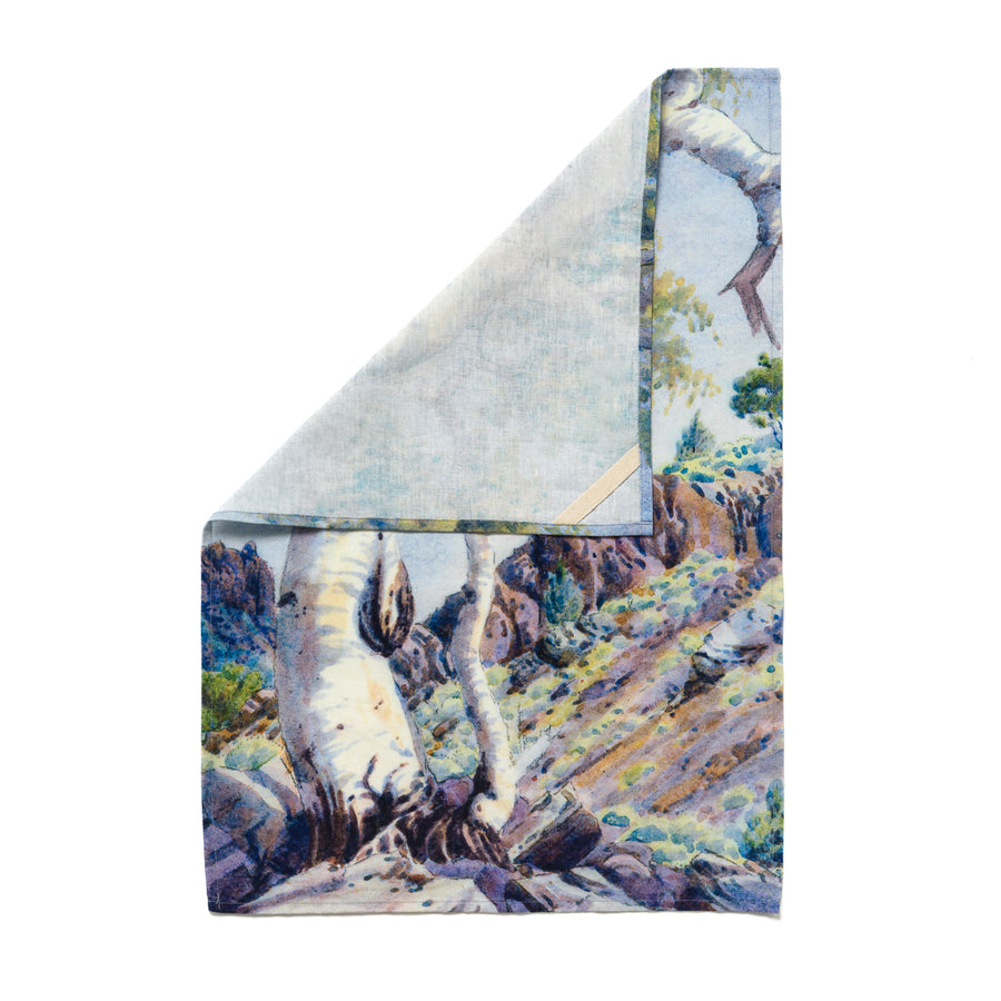 Tea Towel – Albert Namatjira, Ghost Gum, MacDonnell Ranges, Central Australia