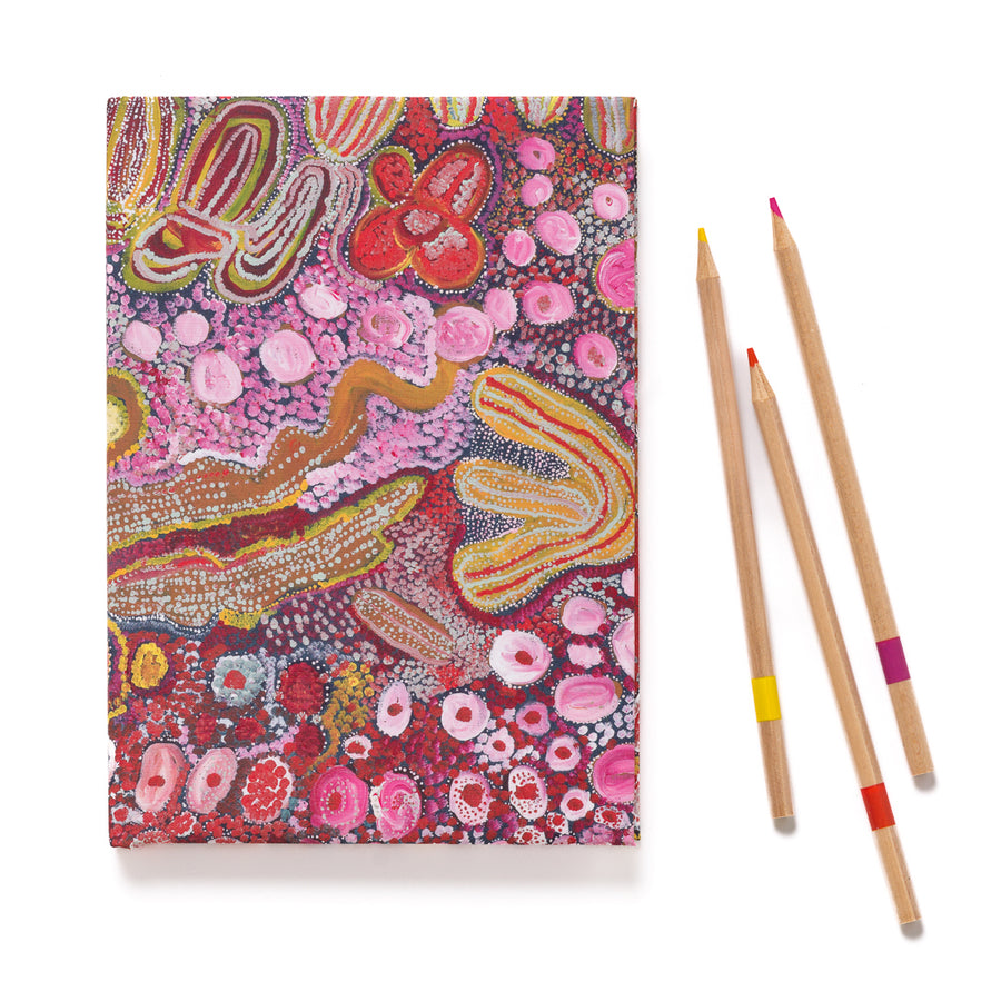 Hardcover Notebook – Wingu Tingima, Minyma Tjuta (Seven Sisters)