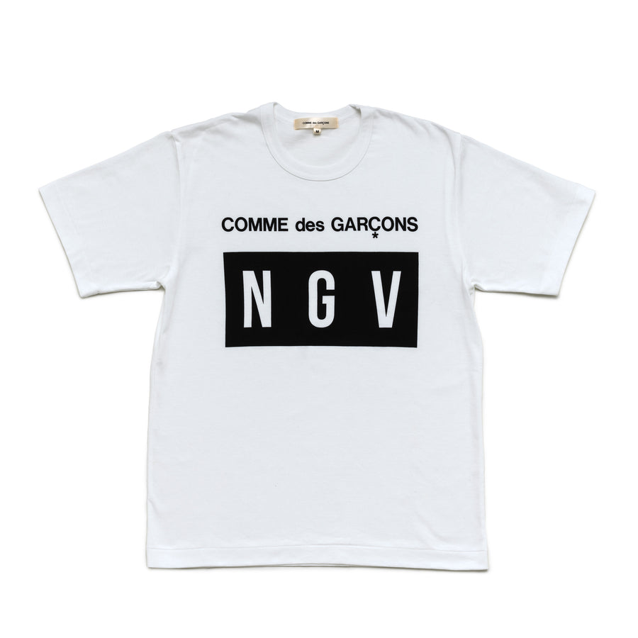 T-shirt – NGV x CDG Horizontal Logo