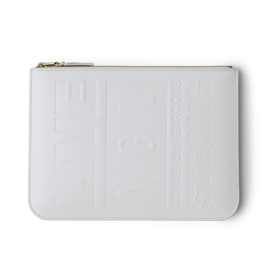 Pouch – NGV x CDG White