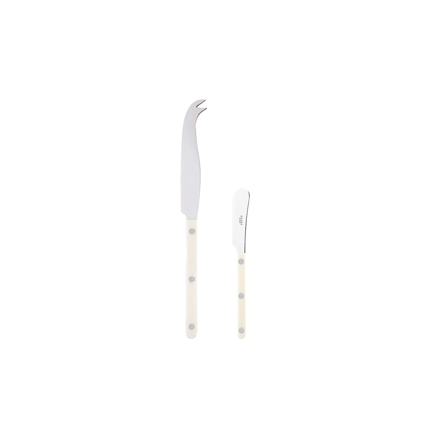 Sabre Bistrot Cheese Knife and Spreader Set - 3 Colours