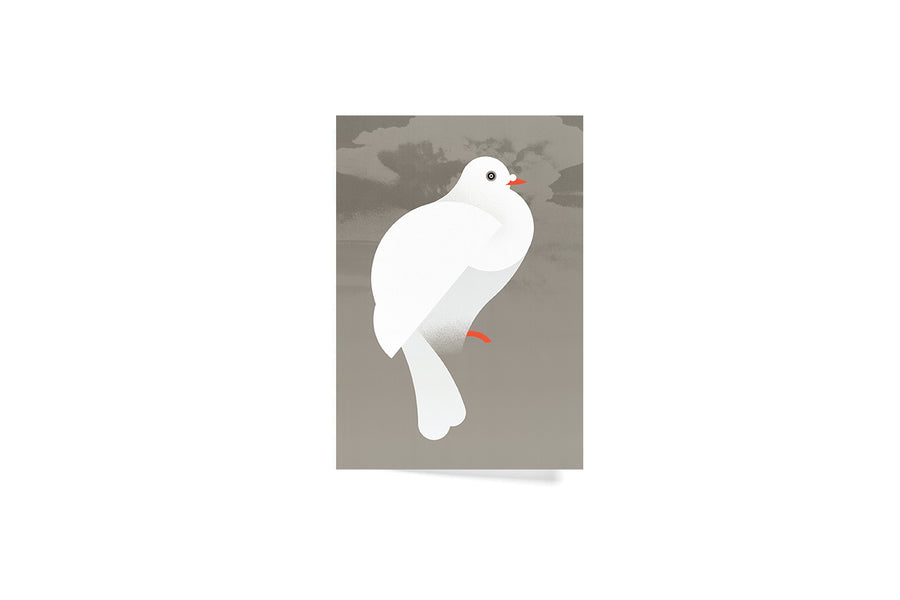 Greeting Card - Ikko Tanaka, Japanese Dove