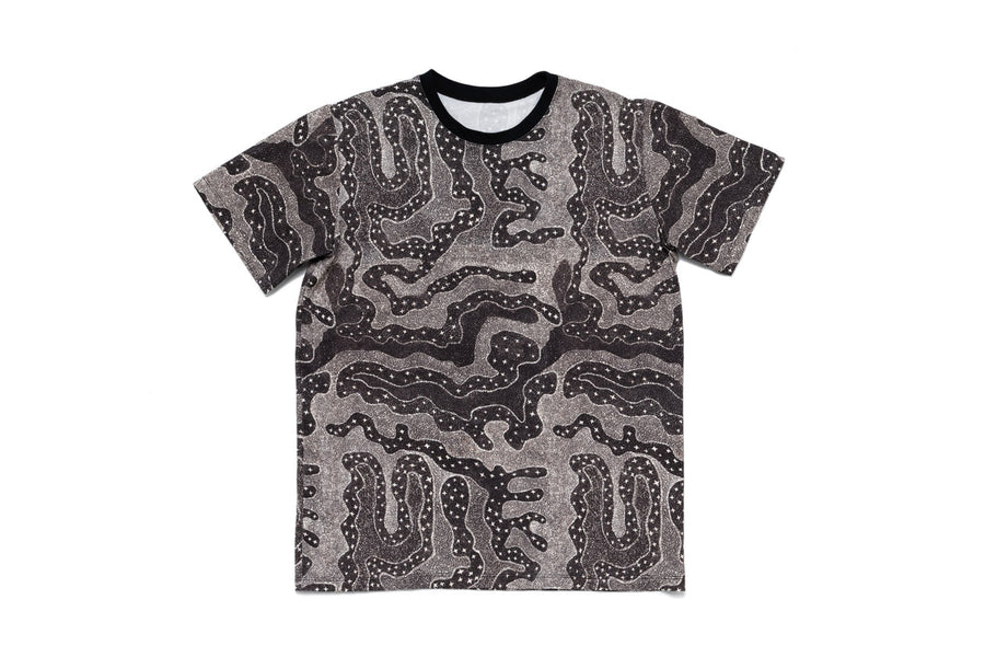 Oversized T-Shirt - Naminapu Maymuru-White, Milngiyawuy