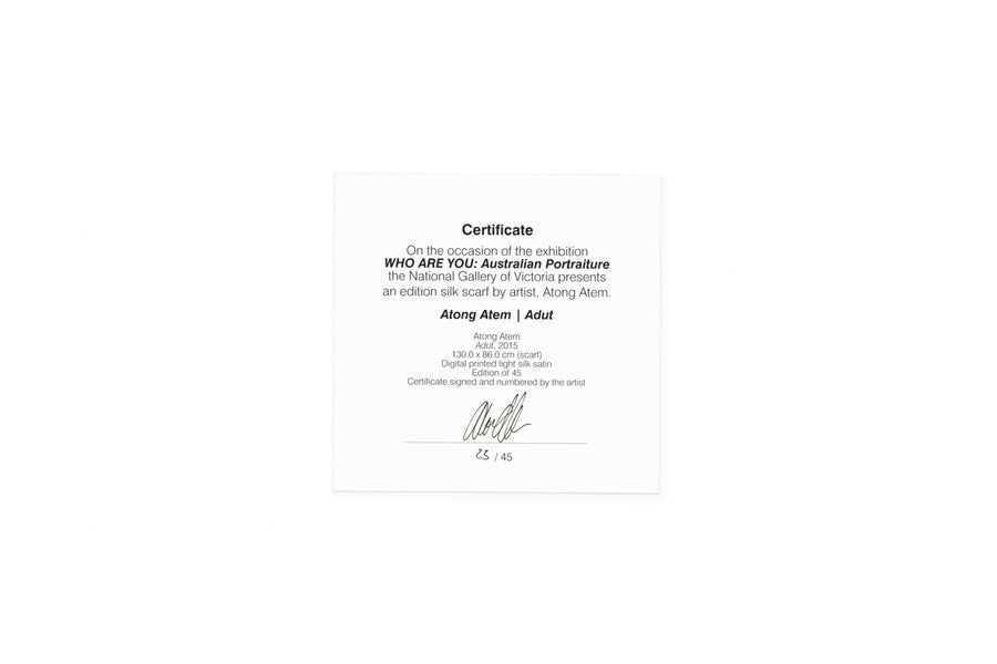 NGV Limited Edition - Atong Atem Silk Scarf – NGV design store