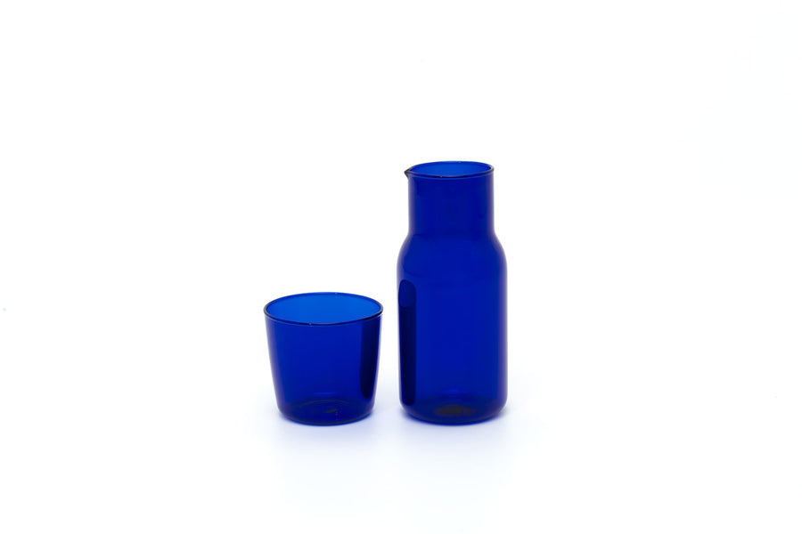 Carafe and Cup Set - Blue
