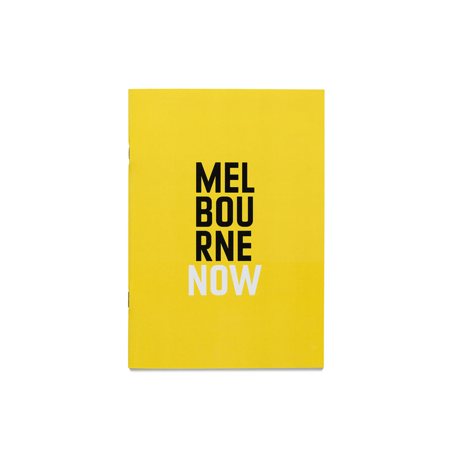 Melbourne Now Notebook - Yellow