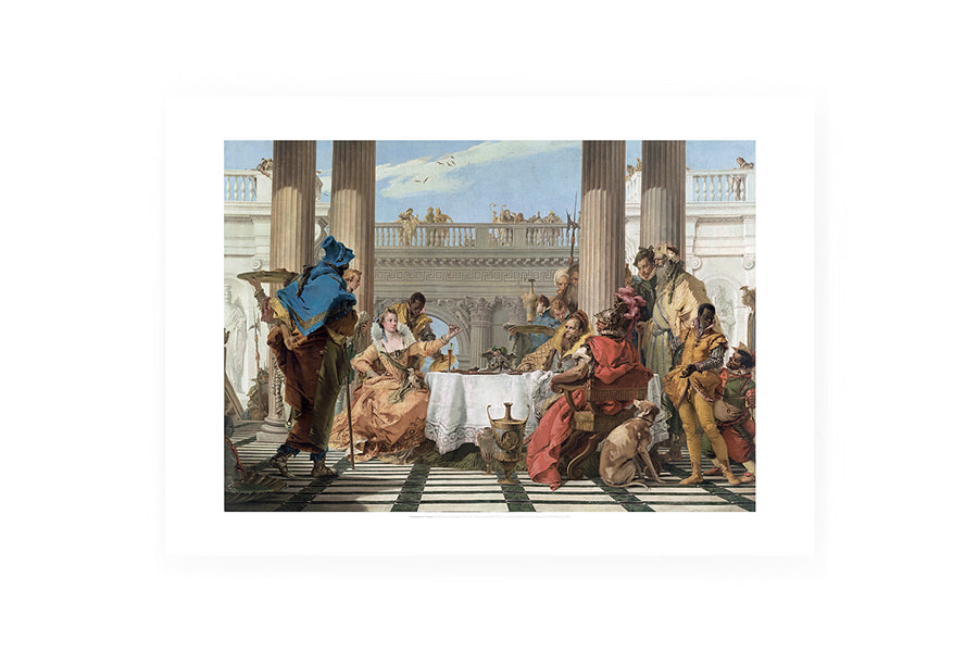 Poster - Giambattista Tiepolo, Banquet of Cleopatra
